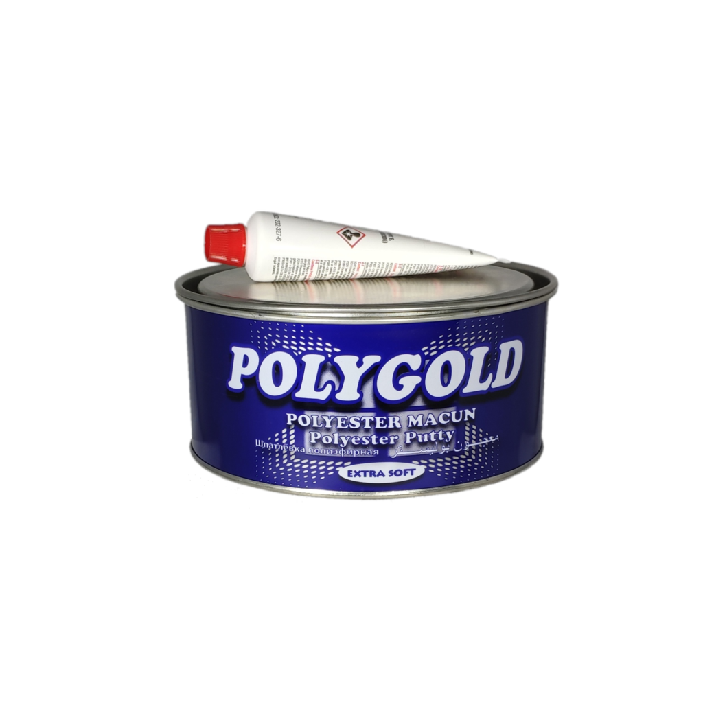 Polygold Extra Polyester Çelik Macun
